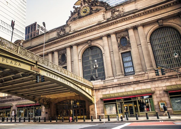 New York City April 2020 View Empty Street Grand Central — Stock Photo, Image