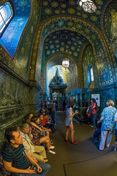 Igreja do Salvador em Sangue Derramado. Interior . — Fotografia de Stock