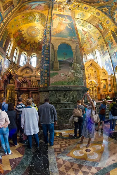 Church of the Savior on Spilled Blood. Interior. — Stock Photo, Image