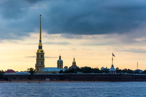 Петропавловский собор, Санкт-Петербург, Россия — стоковое фото