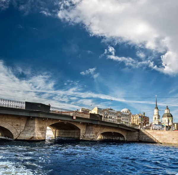 Bridge  in St. Petersburg, Russia — Stock Photo, Image