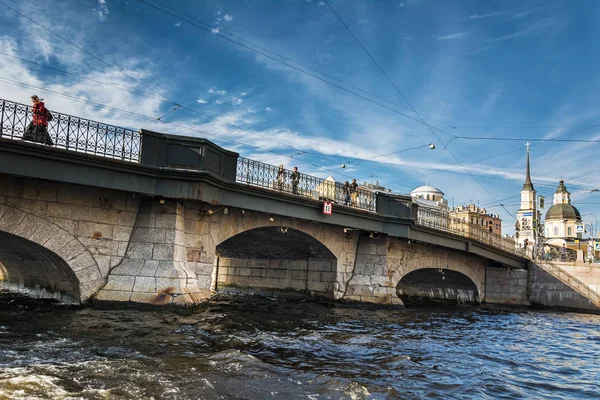 Ponte em São Petersburgo, Rússia — Fotografia de Stock
