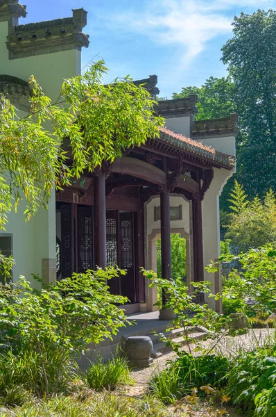 Chinese garden in Frankfurt — Stock Photo, Image