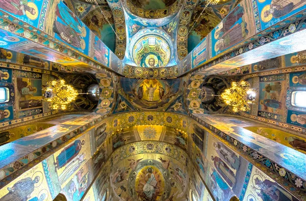 Church of the Savior on Spilled Blood. Interior. — Stock Photo, Image