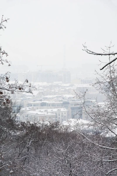 Kiev en el invierno — Foto de Stock