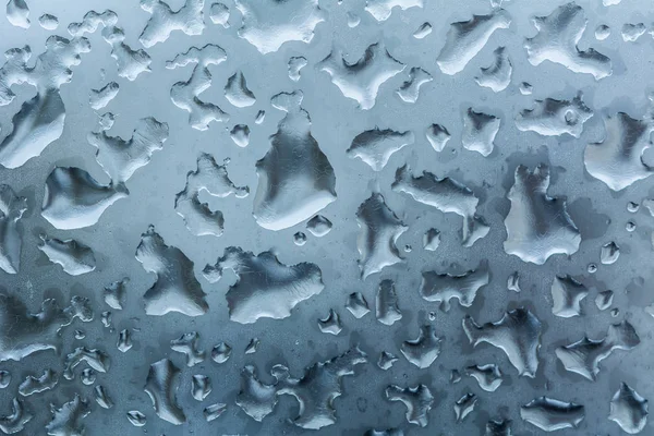 Gotas de agua sobre vidrio —  Fotos de Stock