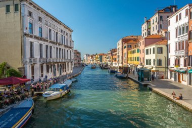 Venedik 'teki Ponte delle Guglie' den görüntü