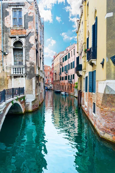 Velence festői csatorna — Stock Fotó