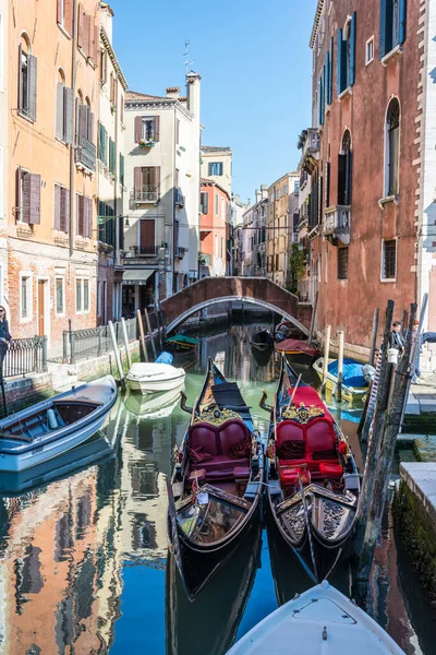 Venice Italy May 2019 Tangled Infrastructure Venice Labyrinth Canals Bridges — Stock Photo, Image