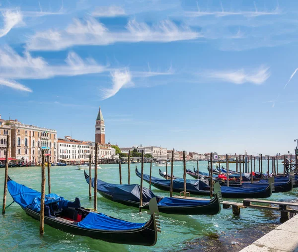 Venedig Italien Maj 2019 Utsikt Från Dogana Mar Marks Campanile — Stockfoto