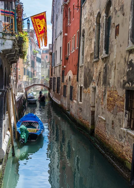 Venetië Italië Mei 2019 Nationale Vlag Van Venetië Het Centrum — Stockfoto