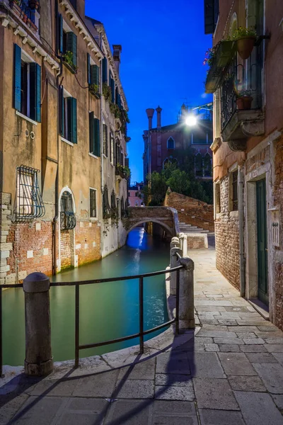 Venecia Italia Mayo 2019 Mágica Vista Venecia Noche Luna Llena — Foto de Stock