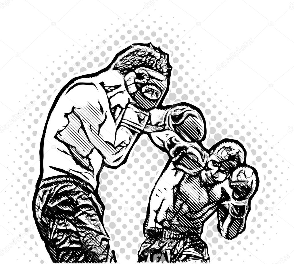 Box Fighters illustration