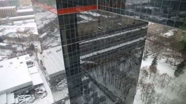 Panoramic ve yansıma gökdelen