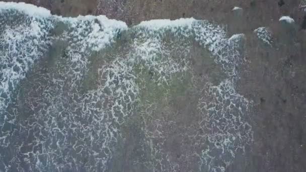 Luftaufnahme vom Strand. bali. Ozean — Stockvideo