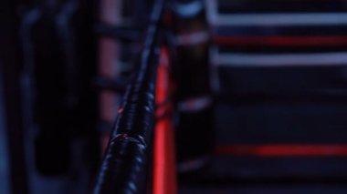 Esmer güçlü fitness salonunda kadın