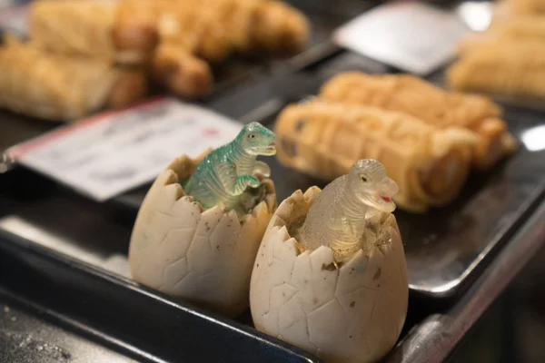 Deliciosas sobremesas no mercado de Phuket — Fotografia de Stock