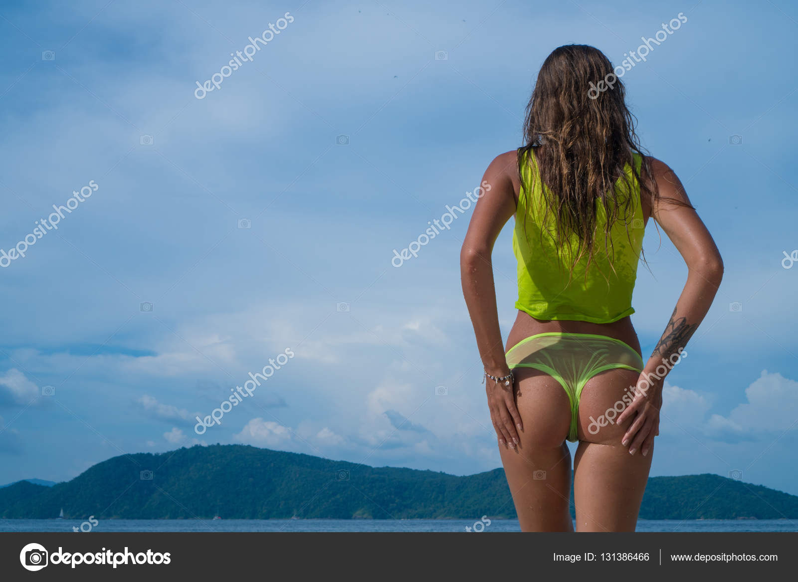 Sexy girl bum