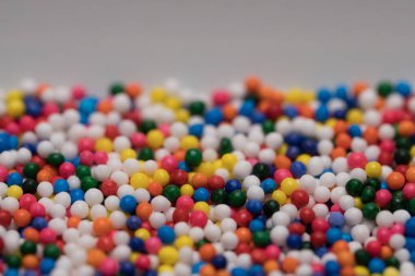 Arka plan renkli çikolata şeker