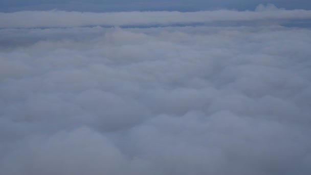 Flying through clouds — Stock Video