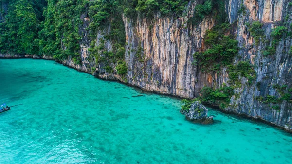 Vue aérienne du paradis tropical — Photo