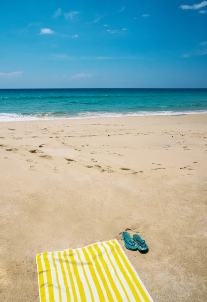Gyönyörű homokos strand — Stock Fotó