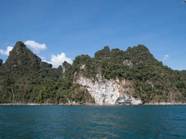 Båttur Till Nationalparken Khao Sok Thailand — Stockfoto