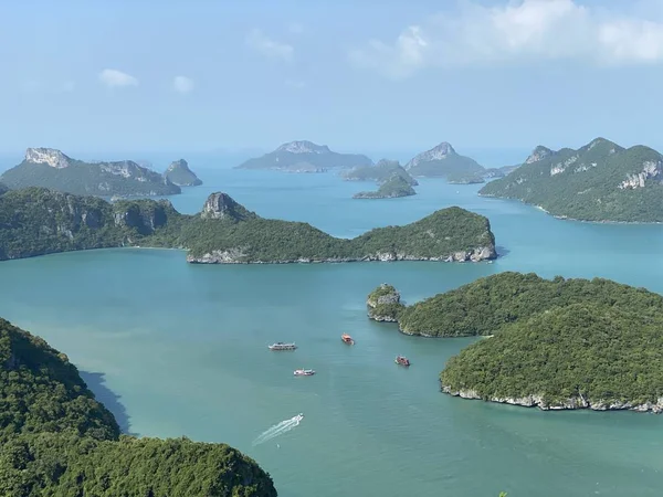 Beautiful View Ang Thong National Marine Park Thailand Sunny Summer — Stock Photo, Image