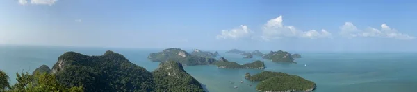 Piękny Widok Ang Thong National Marine Park Tajlandii Słoneczny Letni — Zdjęcie stockowe