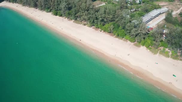 Vista Aérea Playa Tropical Phuket Tailandia — Vídeos de Stock