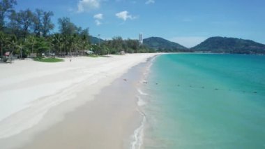 Patong Sahili, mükemmel hava ve beyaz kumlar Phuket, Tayland