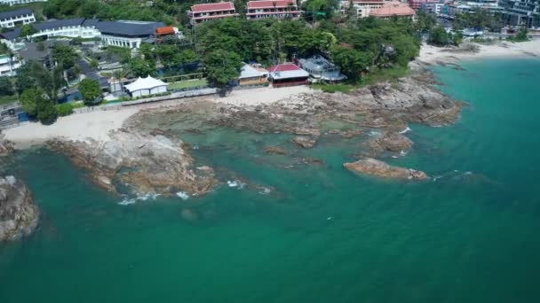 Kalim Beach Phuket Eaux Turquoise — Video