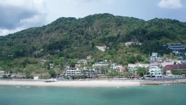 Idealny Dzień Kalim Beach Phuket Tajlandia — Wideo stockowe