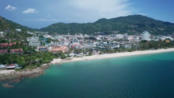 Idealny Dzień Patong Beach Phuket Tajlandia — Wideo stockowe