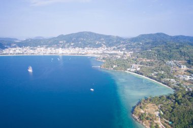 Phuket, Tayland 'daki Cennet Plajı, tatil için gidilecek yer. 