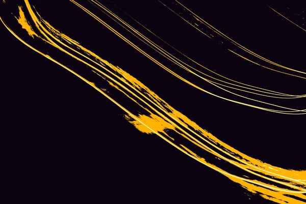 Черный Желтый Полутонов Минималистский Фон Цифровое Изображение — стоковое фото