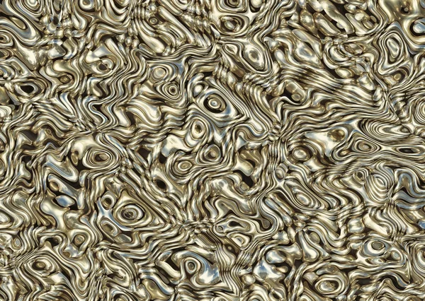 Glitzertropfen von Quecksilber-Durcheinander-Muster als abstrakte Tapete b — Stockfoto
