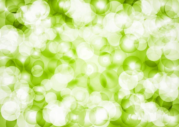 Beautiful Glittering Green Fresh Lens Background — Stock Photo, Image