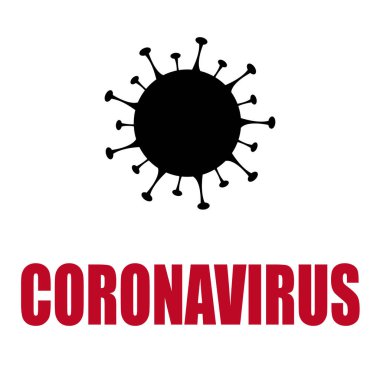 COVID-19 Coronavirus hücresi. Tehlike bulaşan bakteri hücreleri. Görüntü.