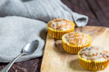 Lezzetli vanilyalı kek