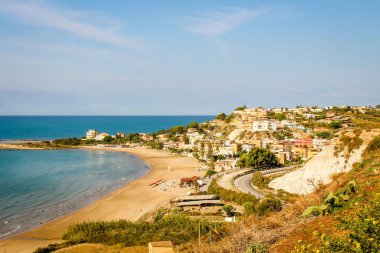 Palermo kıyı şeridi ve okyanus