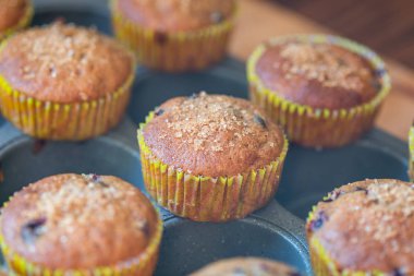 Çilek ve ballı muz kekler