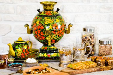 Geleneksel Rus Çay töreni