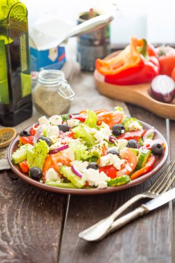 lezzetli domates salatası