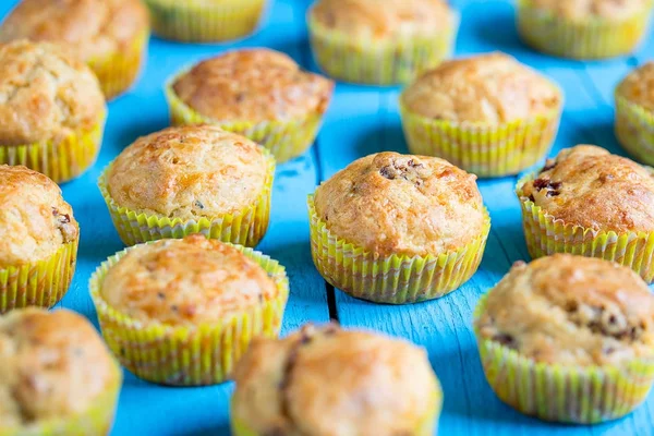 Chutné vanilkové muffiny — Stock fotografie