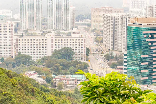 마천루 중앙 홍콩에서 — 스톡 사진