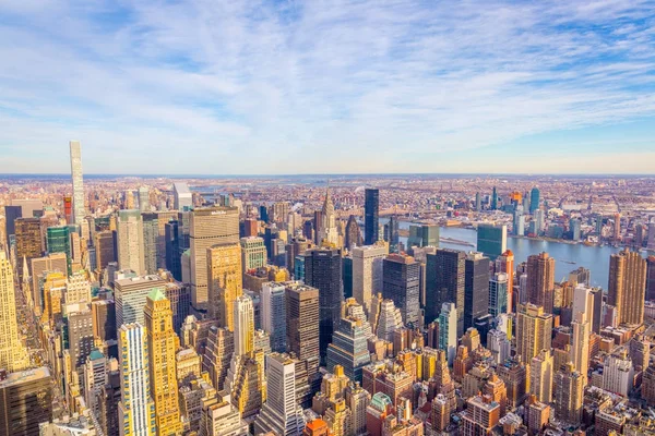 New York şehrinin silüeti