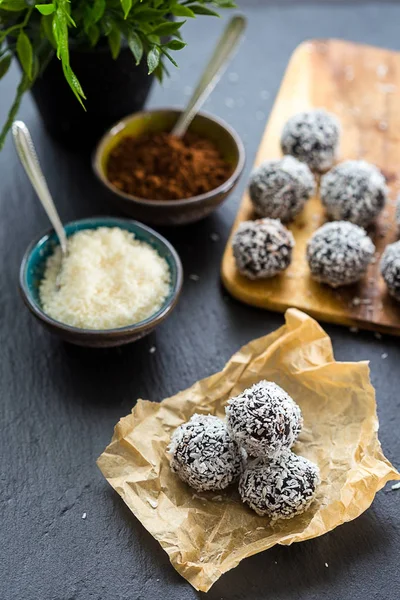 Lezzetli çikolata topları