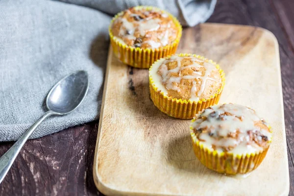 Lekkere vanille Muffins — Stockfoto