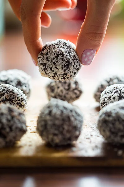 Bolas de doces saborosos — Fotografia de Stock